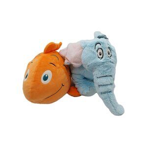 Kohls Cares Horton Hears a Who Elephant & Fish With The Deep Smile Lot Of 2